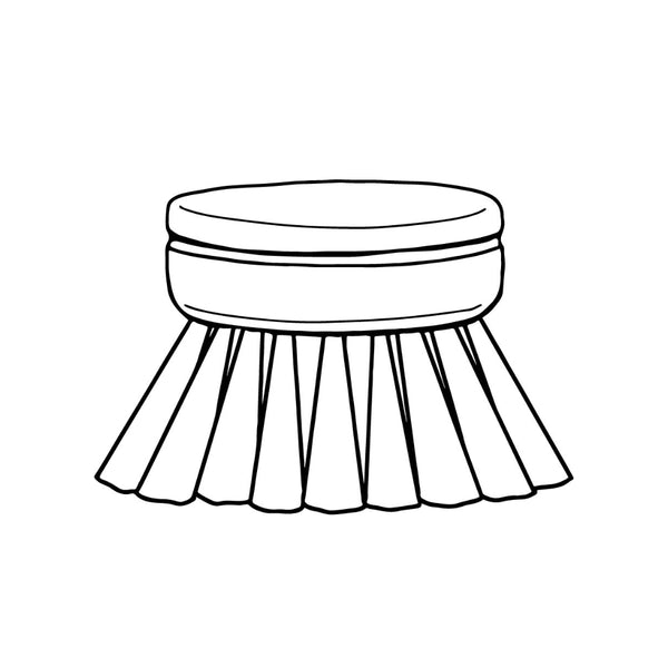 Bamboo Dish Brush Head