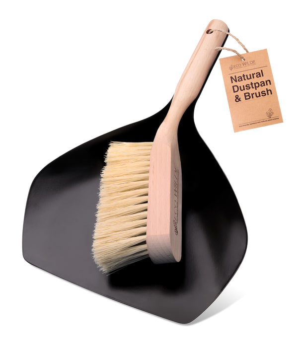 Natural Dustpan and Brush Set