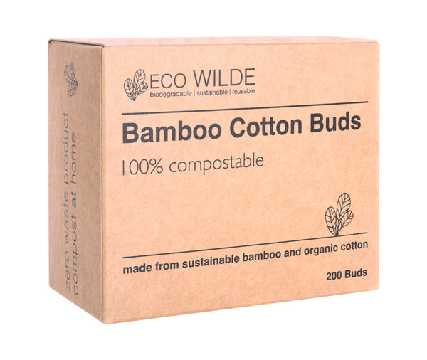 Bamboo Cotton Buds 200pk