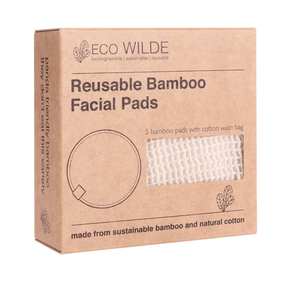 Reusable Bamboo Cotton Facial Pads